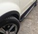 Бічні пороги RedLine V1 (сходинка) Renault Duster 2010-2017 Рено Дастер