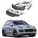 Тюнинг комплект для Porsche Cayenne 2015-2018 г.в. стиль 958.2, Серый грунт (под покраску), Внешний Тюнинг, Porsche, Комплект обвеса, Требуется, Полипропилен, Cayenne, Новое, На штатные места, CAYENNE 2010-