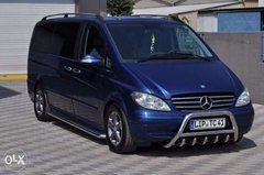 Защита переднего бампер (кенгурятник, бугель, дуга) Mercedes Viano 2004+ г.в.