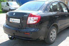 Прицепное устройство (Фаркоп) со съемным крюком SUZUKI SХ4 седан 2006-2013 г.в.