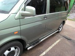 Боковые пороги (труба) Volkswagen T-5