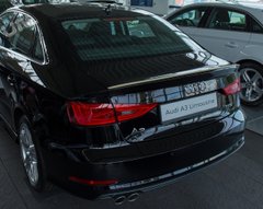 Спойлер багажника (шабля, лип спойлер) Audi A3 2013+ р.в.