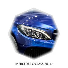 Вії на фари Mercedes C-class W205, 2014-2020 р.в.