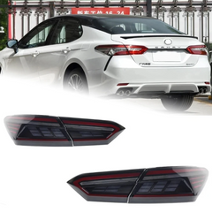 Задние лед фонари Toyota Camry XV70 2018+ г.в. Тойота Камри 70, Toyota, Альтернативная оптика, Camry, Новое, На штатные места, CAMRY (V70) 2018-