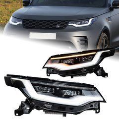 Передние тюнинг лед фары Land Rover Discovery 5 2017-2020 г.в. Ленд Ровер Дискавери 5, Land Rover, Альтернативная оптика, Discovery, Новое