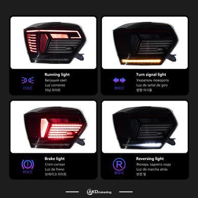 Задні тюнінг лед фонарі Volkswagen Polo 2010-2018 р.в. Волксваген Поло, Volkswagen, Альтернативная оптика, Polo, Новое, На штатные места, POLO Sedan (612, 602) 2010-
