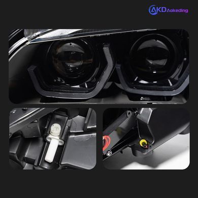 Передние тюнинг лед фары для BMW X1 E84 2011-2015 г.в. БМВ Х1 Е84, BMW, Альтернативная оптика, X1, Новое, На штатные места, X1 (E84) 2009-
