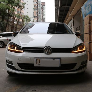 Тюнінг лід фари Volkswagen Golf 7 2012 р.в. Гольф 7