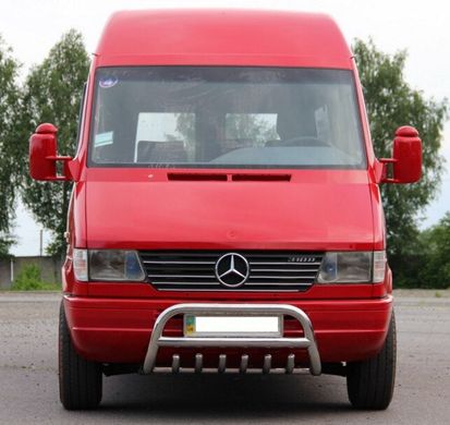 Защита переднего бампера (кенгурятник, бугель, дуга) Mercedes Sprinter 901