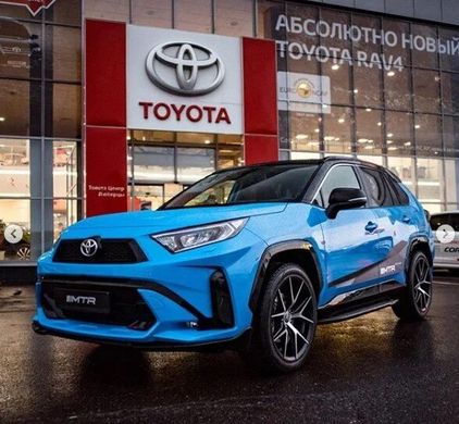 Тюнинг комплект Toyota RAV4 2019+ г.в. MTR, Toyota, Комплект обвеса, ABS-пластик, RAV4, Новое, На штатные места, RAV4 V ( 2019- )