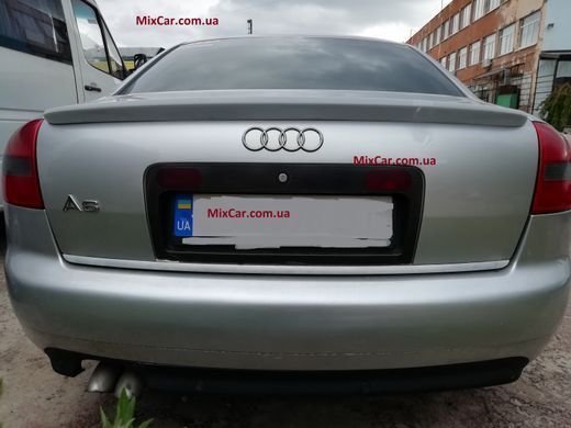 Ліп спойлер багажника широкий Audi A6 C5 седан 1997-2004 р.в. , Серый грунт (под покраску), Зовнішній тюнінг, Audi, Спойлер, Требуется, Стеклопластик, A6, Новое, На штатные места, A6 (4B2, C5) 1997-2005
