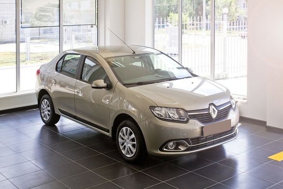 Накладки молдинги на двери Renault Logan 2014+ г.в. Рено Логан