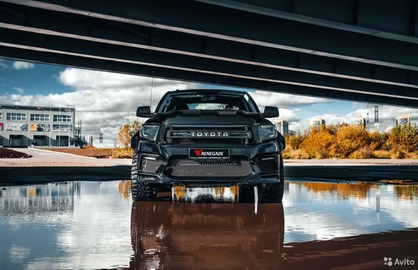 Тюнинг обвес на Toyota Tundra Renegade Design, Серый грунт (под покраску), Toyota, Комплект обвеса, Требуется, Стеклопластик, Tundra, Новое, На штатные места