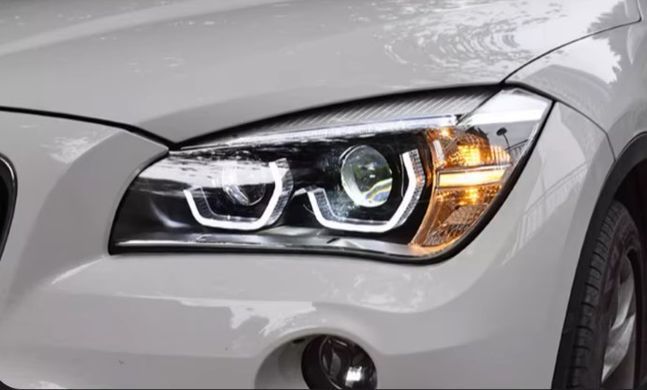 Передние тюнинг лед фары для BMW X1 E84 2011-2015 г.в. БМВ Х1 Е84, BMW, Альтернативная оптика, X1, Новое, На штатные места, X1 (E84) 2009-