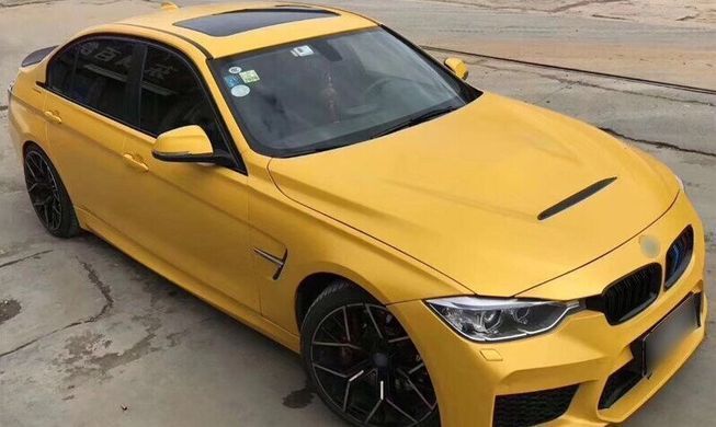 Капот BMW 4 серии F32 2013-2018 г.в. в стиле GTS, Черный, Внешний Тюнинг, BMW, Капот, Требуется, Сталь, 4-Series, Новое, На штатные места, 4 Coupe (F32, F82) 2013-
