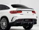 Спойлер багажника карбон Mercedes GLE 2015-2019 г.в. в стиле Brabus