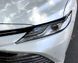 Накладки на фари вії Toyota Camry XV70 2018+ р.в. Тойота Камрі, Черный, Toyota, Декоративные накладки, Требуется, Стекловолокно, Camry, Новое, На штатные места, CAMRY (V70) 2018-