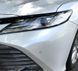 Накладки на фари вії Toyota Camry XV70 2018+ р.в. Тойота Камрі, Черный, Toyota, Декоративные накладки, Требуется, Стекловолокно, Camry, Новое, На штатные места, CAMRY (V70) 2018-