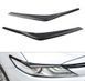 Накладки на фари вії Toyota Camry XV70 2018+ р.в. Тойота Камрі, Черный, Toyota, Декоративные накладки, Требуется, Стекловолокно, Camry, Новое, На штатные места, CAMRY (V70) 2018-