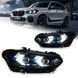 Передние тюнинг лед фары для BMW X5 G05 2018-2023 г.в. БМВ Х5 Г05, BMW, Альтернативная оптика, X5, Новое, На штатные места