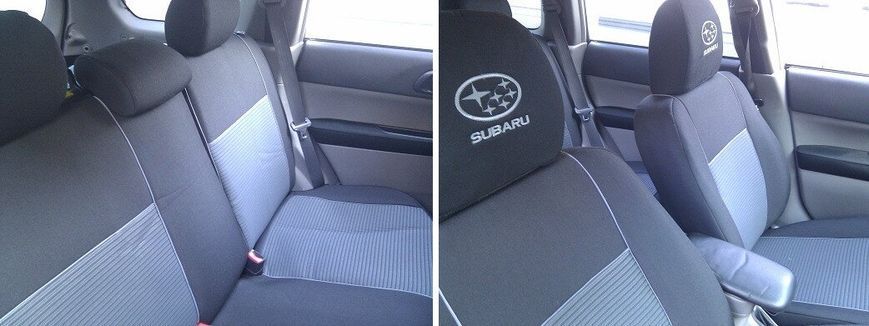 Чехлы на сидения Subaru Forester с 2003-2008 г.в.