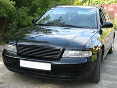 Вії на фари Audi A4 B5 1994-2000 р.в. Ауді А4 Б5, Черный, Audi, Декоративные накладки, Требуется, Стекловолокно, A4, Новое, На штатные места, A4 (8D2, B5) 1994-2001