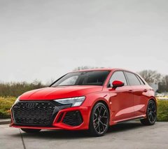 Тюнінг обвіс для Audi A3 2021 р.в. у стилі RS3, Серый грунт (под покраску), Зовнішній тюнінг, Audi, Комплект обвеса, Требуется, Полипропилен, A3, Новое, На штатные места, A3 2021-