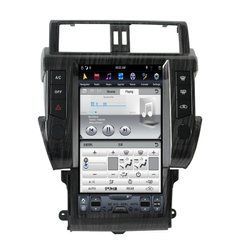 Штатная магнитола в стиле тесла Toyota Land Cruiser Prado 150 2010-2013 г.в. Android, GPS, Автомагнитола, Toyota, Land Cruiser, Новое, На штатные места, LAND CRUISER Prado 150 (KDJ15_, GRJ15_) 2009-