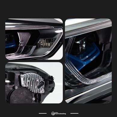 Передние тюнинг лед фары для BMW X5 G05 2018-2023 г.в. БМВ Х5 Г05, BMW, Альтернативная оптика, X5, Новое, На штатные места