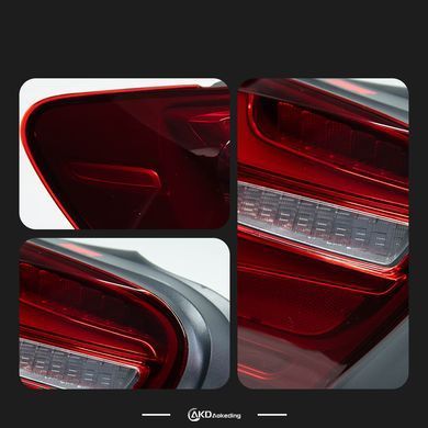 Задние тюнинг лед фонари для Mercedes A-класс W176 2013-2018 г.в. Мерседес 176
