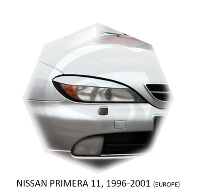 Реснички на фары Nissan PRIMERA 11, 1996-2001 (europe) г.в. Нисан Примера