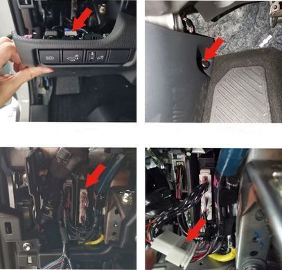 Доводчики дотяжка стёкл для Toyota Prado LC250 2024+ г.в. Тойота Прадо
