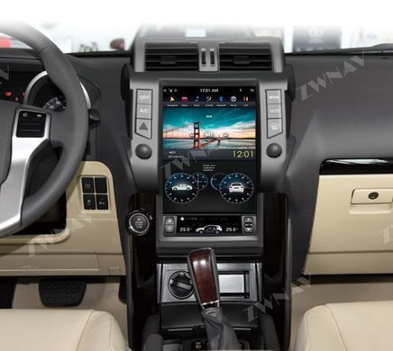 Штатная магнитола в стиле тесла Toyota Land Cruiser Prado 150 2010-2013 г.в. Android, GPS, Автомагнитола, Toyota, Land Cruiser, Новое, На штатные места, LAND CRUISER Prado 150 (KDJ15_, GRJ15_) 2009-