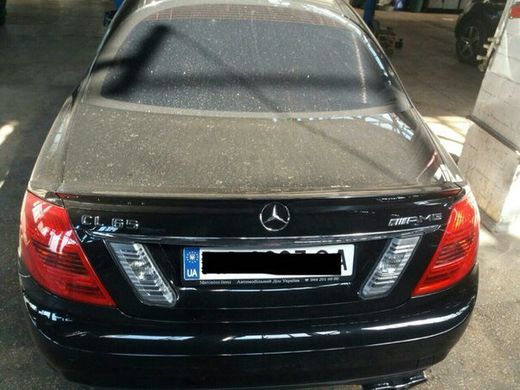 Спойлер багажника, сабля, Mercedes CL-klass w216