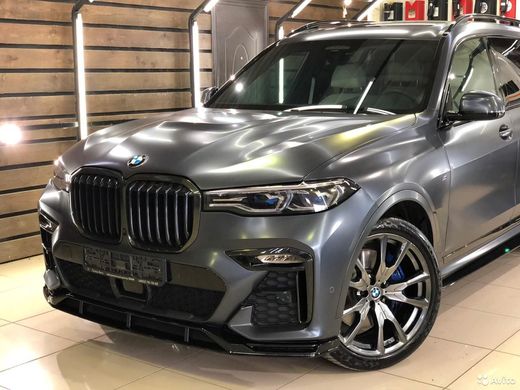 Капот BMW X7 Renegade Design, Серый грунт (под покраску), BMW, Капот, Требуется, Стеклопластик, X7, Новое, На штатные места, X7