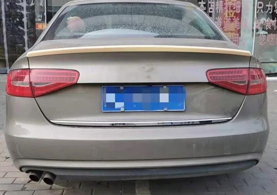 Спойлер багажника ( сабля, лип спойлер ) Audi A4 B8 2012-2015 г.в. рестайлинг