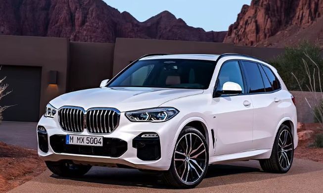 Передние тюнинг лед фары для BMW X5 G05 2018-2023 г.в. БМВ Х5 Г05, BMW, Альтернативная оптика, X5, Новое, На штатные места