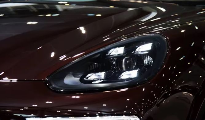 Передние лед фары Porsche Cayenne 2011-2018 г.в. Порше Каен, Оптика, Porsche, Альтернативная оптика, Cayenne, Новое, На штатные места, CAYENNE 2010-