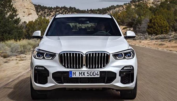 Передние тюнинг лед фары для BMW X5 G05 2018-2023 г.в. БМВ Х5 Г05, BMW, Альтернативная оптика, X5, Новое, На штатные места