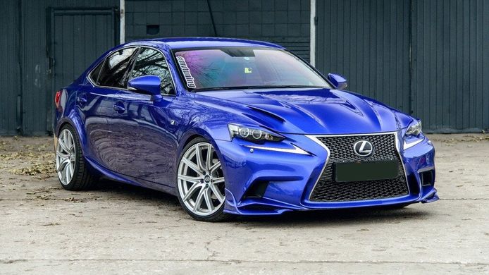 Клыки переднего бампера F-SPORT Lexus IS 3 2013+ г.в.