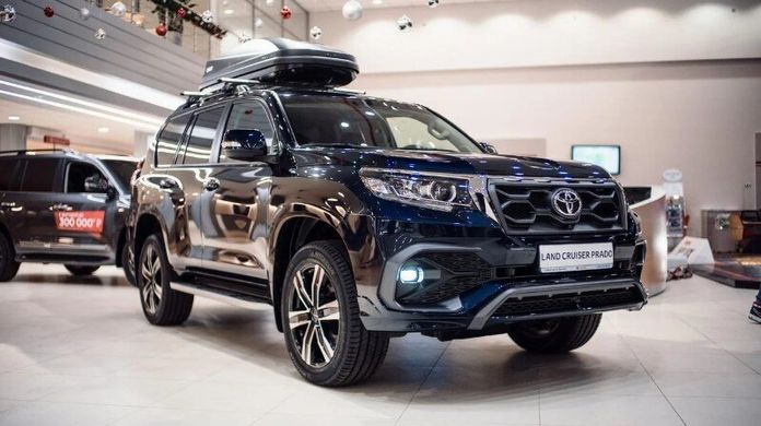 Тюнинг комплект Toyota Land Cruiser Prado 2019+ г.в. MTR, Toyota, Комплект обвеса, Требуется, Полипропилен, Prado, Новое, На штатные места, LAND CRUISER PRADO 2018-