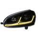 Передние тюнинг лед фары для Volkswagen Golf 5 2003-2008 г.в. Гольф 5, Volkswagen, Альтернативная оптика, Golf, Новое, На штатные места, GOLF V (1K1) 2003-2009