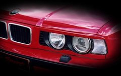 Реснички на фары ровные BMW E34 1988-1995 г.в. БМВ Е34