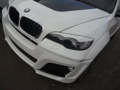 Реснички на фары BMW X6 E71, 2008-2012 г.в. Супер качество