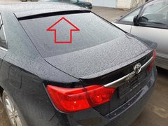 Козырёк заднего стекла бленда Toyota Camry 50\55 2013-2017 г.в., Серый грунт (под покраску), Toyota, Спойлер, Требуется, ABS-пластик, Camry, Новое, На штатные места, CAMRY (V50) 2011-