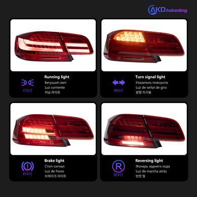 Задние лед фонари для BMW E92 2006-2012 г.в. БМВ Е92, Черный, BMW, Альтернативная оптика, 3-Series, Новое, На штатные места, 3 Coupe (E92) 2006-
