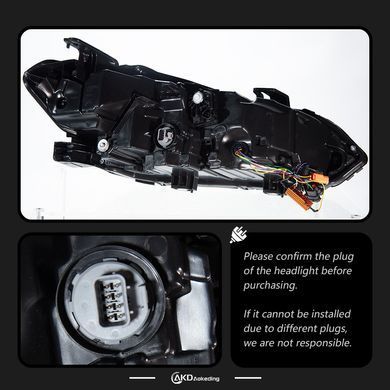 Передние тюнинг лед фары Honda Civic 2022+ г.в. Хонда Цивик 11, Honda, Альтернативная оптика, Civic, Новое, На штатные места