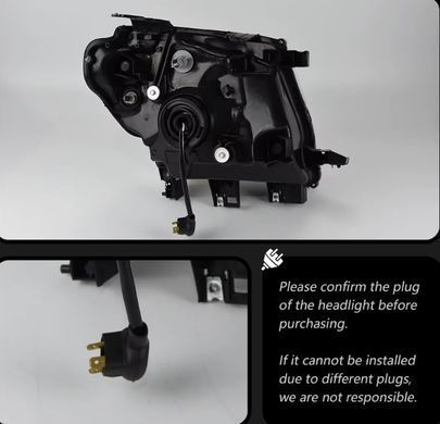 Передні тюнинг лед фари для Ford Ranger T6 2012-2015 р.в. Форд Ренджер, Ford, Альтернативная оптика, Ranger, Новое, На штатные места