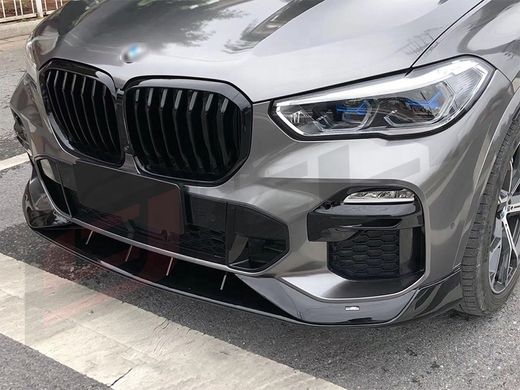 Сплиттер переднего бампера и спойлер багажника BMW X5 G05 2019+ г.в. стиль AC-schnitzer, Черный, Внешний Тюнинг, BMW, Спойлер, Не требуется, Полипропилен, X5, Новое, На штатные места, X5 (G05) 2019-