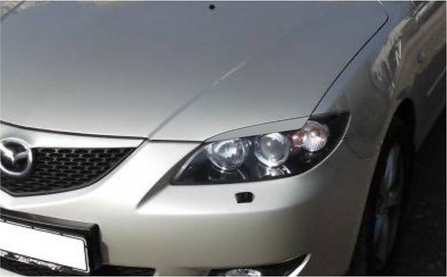 Реснички на фары Mazda 3 хечбек 2003-2008 г.в. Мазда 3